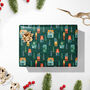Christmas Houses Wrapping Paper, thumbnail 2 of 7