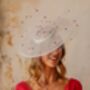 Polkadot Boater Hat For Special Occasions 'Bonbon', thumbnail 2 of 7