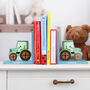 Personalised Tractor Bookends, thumbnail 1 of 3