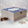Personalised Christmas Eve Box With Festive Pattern, thumbnail 7 of 10