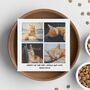 Personalised Fathers Day From The Cat Photo Collage Card, thumbnail 1 of 5