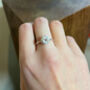 Sterling Silver Mini Doughnut Ring, thumbnail 4 of 11