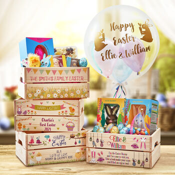 Personalised Easter Egg Treat Crate, 2 of 6