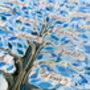 Blue Personalised Family Tree For 22 Names, thumbnail 7 of 7