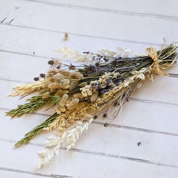 Dried Flower Bouquet Naturals And Creams, 3 of 7