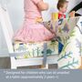 Toddler Children's Chair Booster Cushion Dinosaur Cream, thumbnail 2 of 8