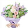 Luscious Lilac Hand Tied Flower Bouquet, thumbnail 2 of 2