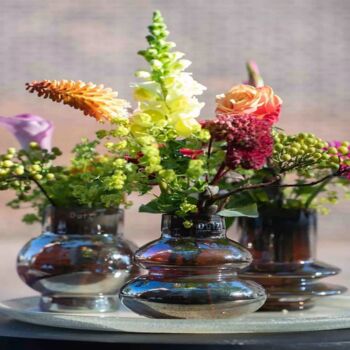 Vase Ringo H18 D16 Cm Gold Luster, 2 of 4