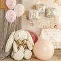 Sitting Cream Bunny Foil Balloon, thumbnail 2 of 2