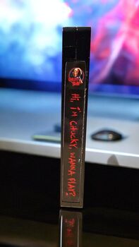 Chucky Vhs Table Lamp. Flashing Horror Fan Light, 8 of 8