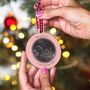 Personalised Baby Scan Christmas Bauble, thumbnail 3 of 8