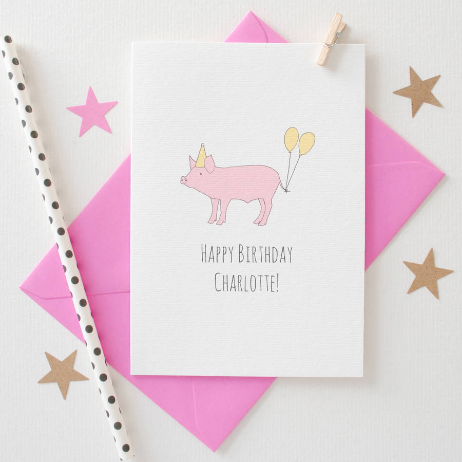 Personalised Animal Birthday Card, 1 of 4