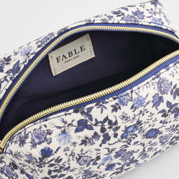 Blue Ditsy Pouch Small, 6 of 7