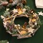 Nordic Star Wreath Candle Holder Centrepeice, thumbnail 3 of 5