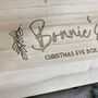 Personalised Engraved Christmas Eve Box Style Three, thumbnail 2 of 10