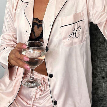 Personalised Luxury Silk Pyjamas, 5 of 5