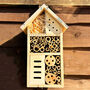 Wood Insect Hotel And Bug Habitat For Garden, thumbnail 3 of 8