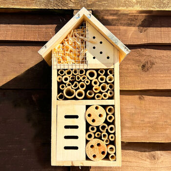 Wood Insect Hotel And Bug Habitat For Garden, 3 of 8