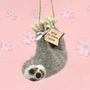 Hang In There Sloth Mother's Day Decoration, thumbnail 2 of 4