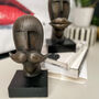Lips And Moustache Bookends, thumbnail 2 of 5