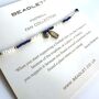 Everton Fc Bead Bracelet With Heart Charm Football Fan Gift, thumbnail 2 of 6