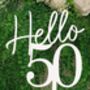 Milestone Cake Topper, Decade Toppers Birthday Topper, thumbnail 3 of 4