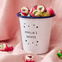Little Stars Personalised Childrens Snack Pot, thumbnail 1 of 2