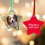Personalised Pet Christmas Photo Decoration, thumbnail 1 of 4