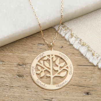 Personalised 'Tree Of Life' Necklace, 3 of 8