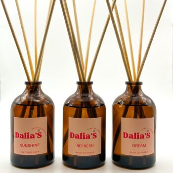 Sunshine 100ml Glass Bottle Reed Diffuser, 4 of 5