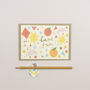 Have Fun Gold Foiled Cute Shapes Greetings Card, thumbnail 1 of 2
