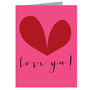 Mini Love Ya! Card, thumbnail 2 of 5