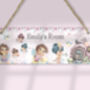 Personalised Fairy Friends Door Sign, Nursery Room Decor, thumbnail 2 of 2
