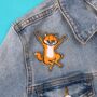 Percy The Park Keeper Fox Character Sew On Patch, thumbnail 2 of 2