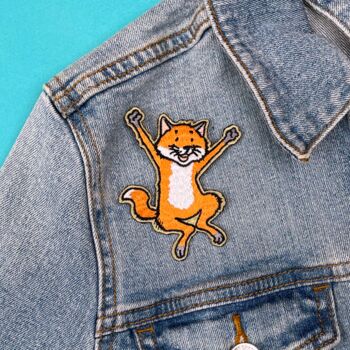 Percy The Park Keeper Fox Character Sew On Patch, 2 of 2