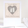 Personalised 11th Steel Wedding Anniversary Card, thumbnail 1 of 7