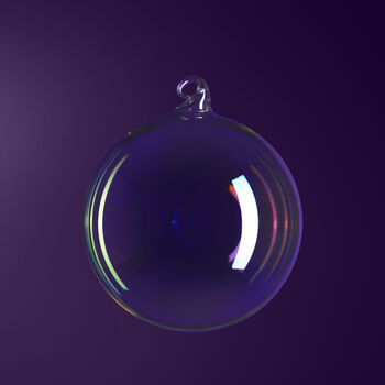 Iridescent Bubble Chandelier Light Large, 6 of 6