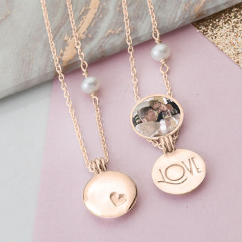 Mother And Daughter Locket Necklace Set, 5 of 7