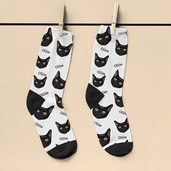 Personalised Pet Face Socks, 6 of 12