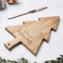 Christmas Personalised Wooden Chopping Board, thumbnail 1 of 10