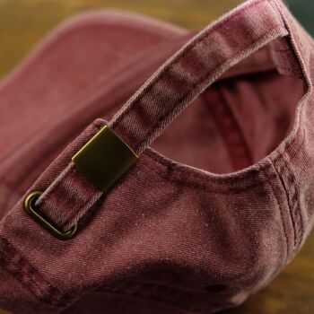 Hoy Explore Dad Hat Vintage Red, 6 of 7