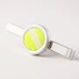 Personalised Tennis Ball Tie Slide/Bar, thumbnail 4 of 8