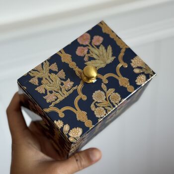 Vanity Jar, Trinket Box, Cotton Bud/ Bath Salt Storage, 9 of 12