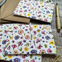 Set Of Eight Pressed Flower Folded Notecards, thumbnail 2 of 6