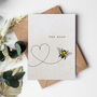 Bee Mine! Plantable Seed Card, thumbnail 1 of 2