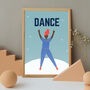Dance Art Print, thumbnail 1 of 5
