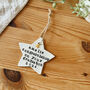 Personalised Graduation Star Keepsake Gift, Ornament, Decoration Plaque, thumbnail 1 of 4