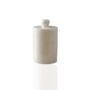 Handcrafted White Marble Waste Bin, thumbnail 2 of 2