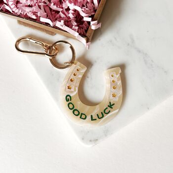 Good Luck Keyring Mini Letterbox Gift, 2 of 3