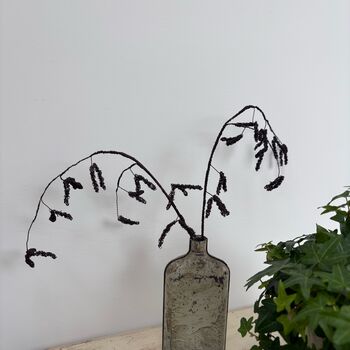 Two Handmade Wire Catkin Stems, 11 of 12